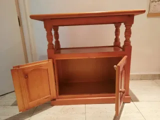 Mesa auxiliar provenzal madera