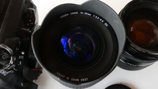 Nikon D800 con 2 objetivos