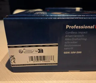 *Nuevo* Bosch GDX 18V-200 Atornillador de Impacto