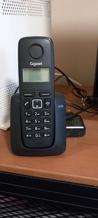 Teléfono Inalámbrico Gigaset A116 Negro