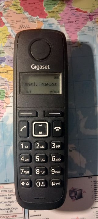 Teléfono Inalámbrico Gigaset A116 Negro