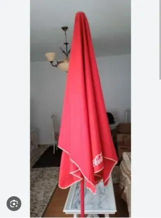 Sombrilla Coca-Cola Roja
