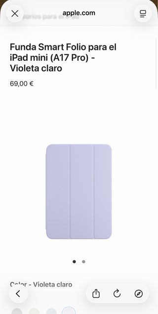 Funda Smart Folio iPad mini Apple