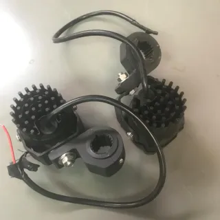 Focos LED Antiniebla Moto Amarillos