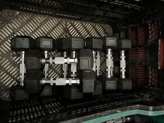 Mancuernas hexagonales 3 kg (par)