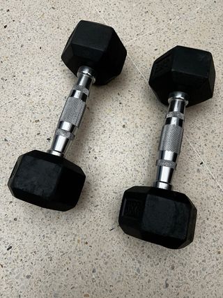 Mancuernas hexagonales 3 kg (par)