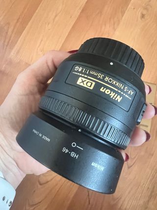 Objetivo Nikon AF-S DX NIKKOR 35mm f/1.8G