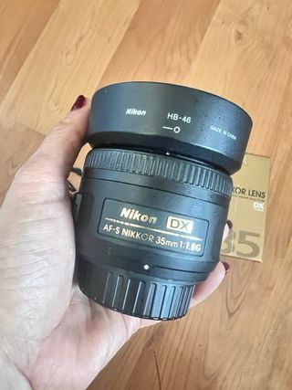 Objetivo Nikon AF-S DX NIKKOR 35mm f/1.8G