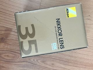 Objetivo Nikon AF-S DX NIKKOR 35mm f/1.8G