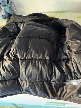 Plumífero Cortefiel Negro Talla M