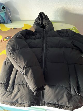 Plumífero Cortefiel Negro Talla M