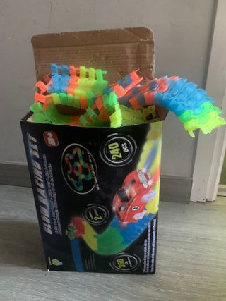 Kit Coches Luminosos con Rieles