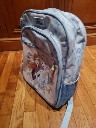 Mochila Frozen adaptable a carro escolar