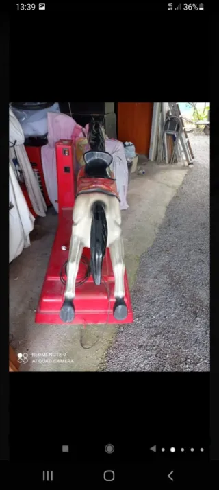 Caballito de feria infantil