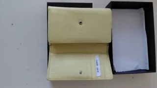 Portafoglio Gianni Chiarini donna giallo senape