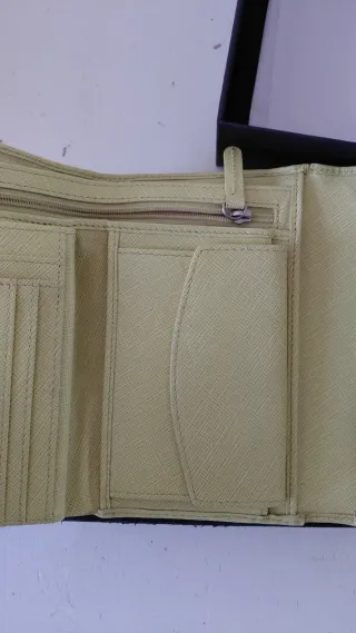 Portafoglio Gianni Chiarini donna giallo senape