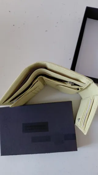 Portafoglio Gianni Chiarini donna giallo senape