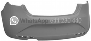 PARAGOLPES TRASERO P/P SEAT LEON 2009.05- 107.212