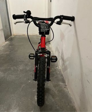 Bicicleta infantil Monty 17 roja