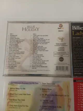 CD Billie Holiday - Lady in Satin
