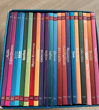 21 libros Disney Clásicos Cuentos + Película