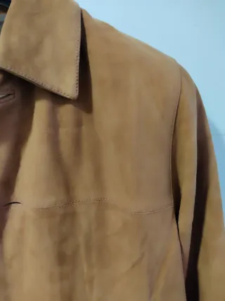 Chaqueta Ante Caramelo T.50