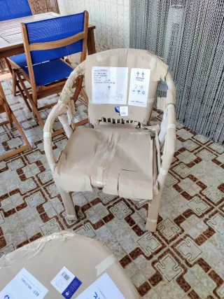 Conjunto Terraza Ratan 3 Piezas