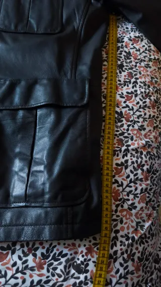 Abrigo de Piel Natural Marrón