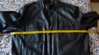 Abrigo de Piel Natural Marrón