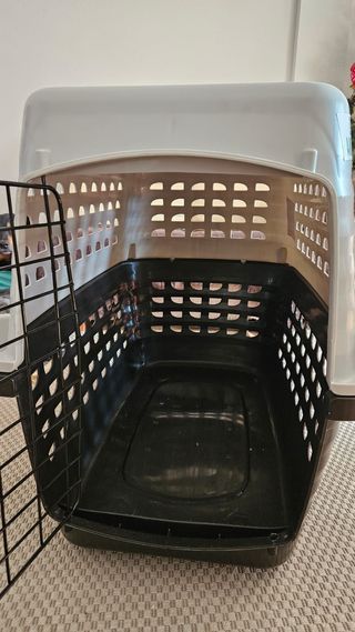 Transportín Kennel Mascotas Rígido Mediano/Grande