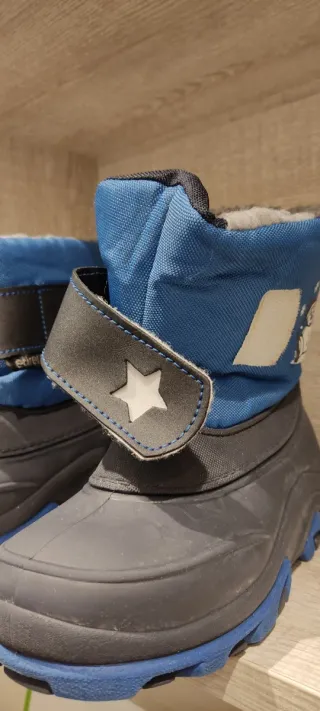 Botas de Nieve Infantiles Azules