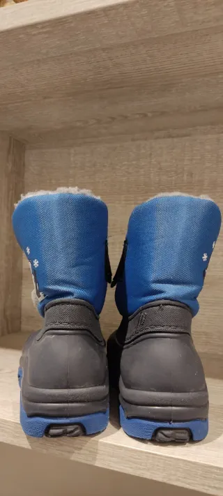Botas de Nieve Infantiles Azules