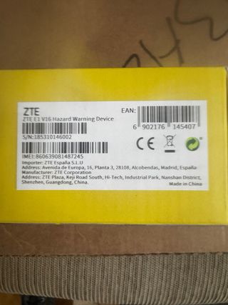 Luz de emergencia V16