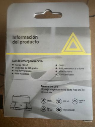 Luz de emergencia V16