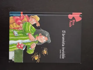 Libro El bromista invisible.