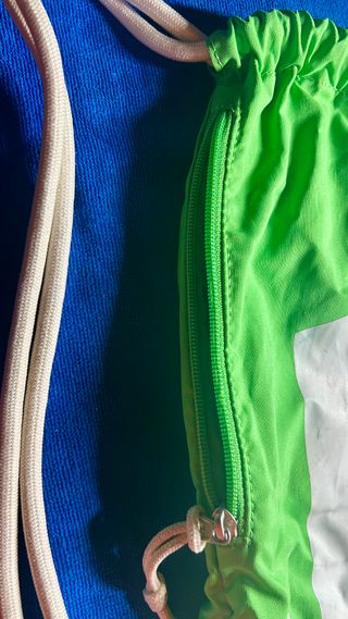 Mochila Nike Verde y Blanca