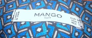 Pantalón Mango Retro Talla 34
