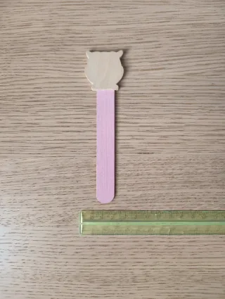 Segnalibro gufo in legno