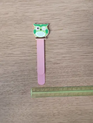 Segnalibro gufo in legno