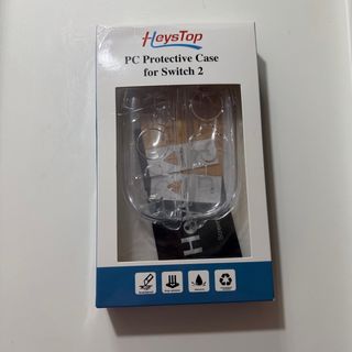 Carcasa transparente para Nintendo Switch 2 + acc