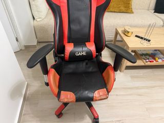 Silla Gamer Negra y Roja