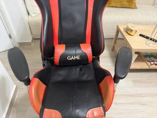 Silla Gamer Negra y Roja