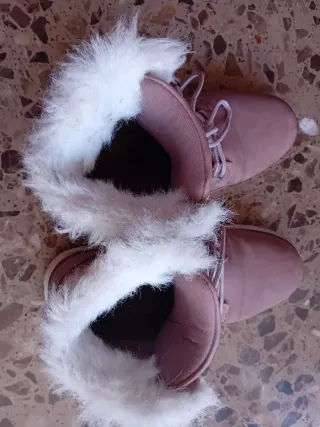 Botines Inside Beige/Rosa salmonMujer