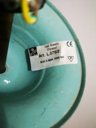 Lampadario ferro battuto stile floreale