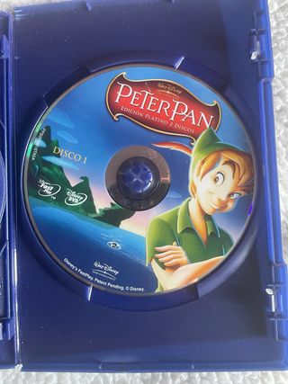 DVD Peter Pan Edición Platino 2 Discos