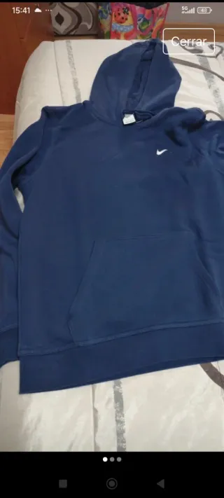Sudadera Nike Azul Talla L