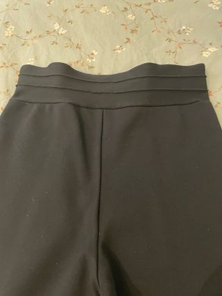 Pantalones Zara Talle Alto Botones terciopelo