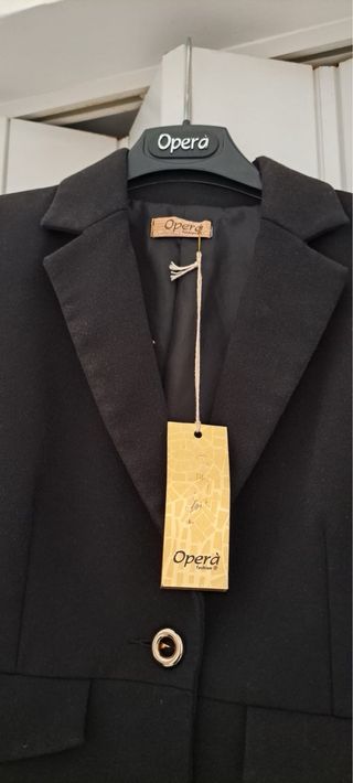 Giacca Opera nera comunque è taglia 42