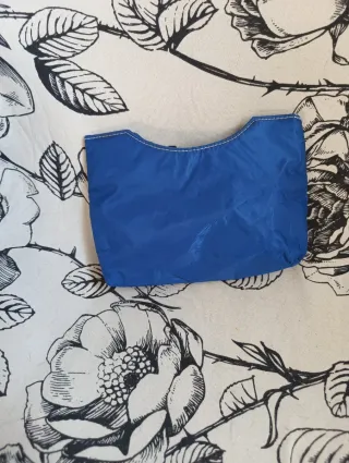 Pochette beauty astuccio blu