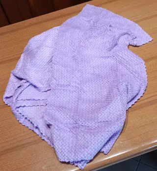 Teli bagno microfibra viola
